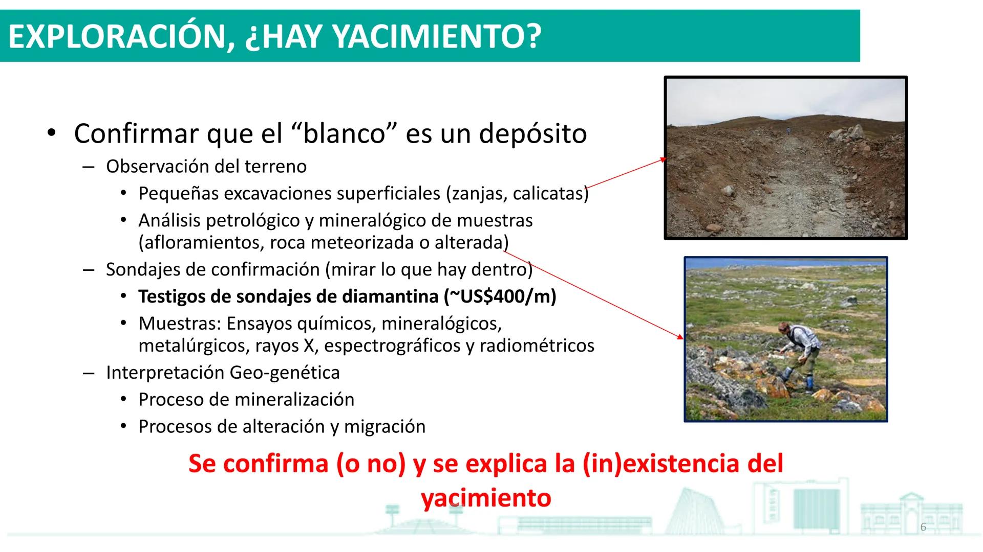 USACH
DEPARTAMENTO DE
INGENIERÍA
EN MINAS
Prospección y exploración
Introducción a la Ingeniería de Minas
Profesor: Rodrigo Estay Huidobro
r