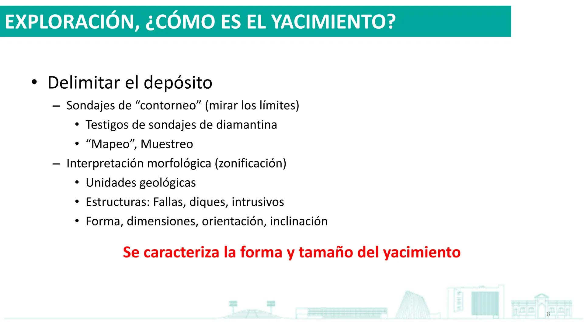 USACH
DEPARTAMENTO DE
INGENIERÍA
EN MINAS
Prospección y exploración
Introducción a la Ingeniería de Minas
Profesor: Rodrigo Estay Huidobro
r