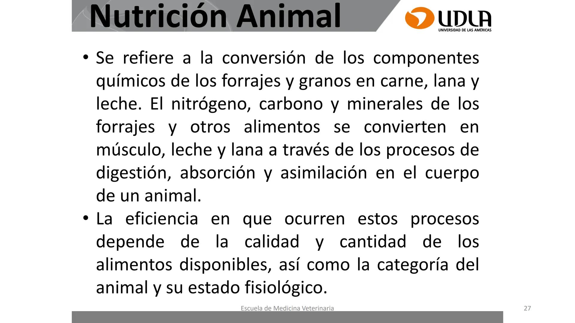 UDLA
UNIVERSIDAD DE LAS AMERICAS
Caracterización del Rebaño (Tipología,
Cronometría Dentaria y Condición Corporal)
Escuela de Medicina Ve