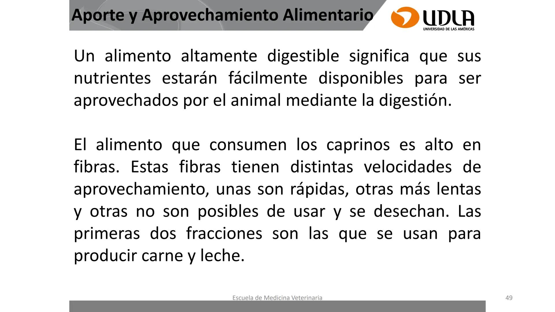 UDLA
UNIVERSIDAD DE LAS AMERICAS
Caracterización del Rebaño (Tipología,
Cronometría Dentaria y Condición Corporal)
Escuela de Medicina Ve