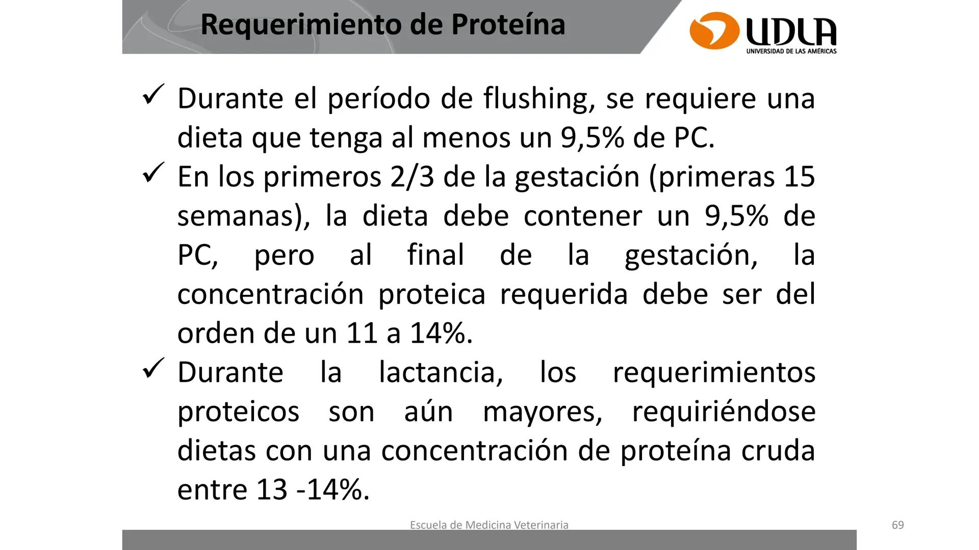 UDLA
UNIVERSIDAD DE LAS AMERICAS
Caracterización del Rebaño (Tipología,
Cronometría Dentaria y Condición Corporal)
Escuela de Medicina Ve