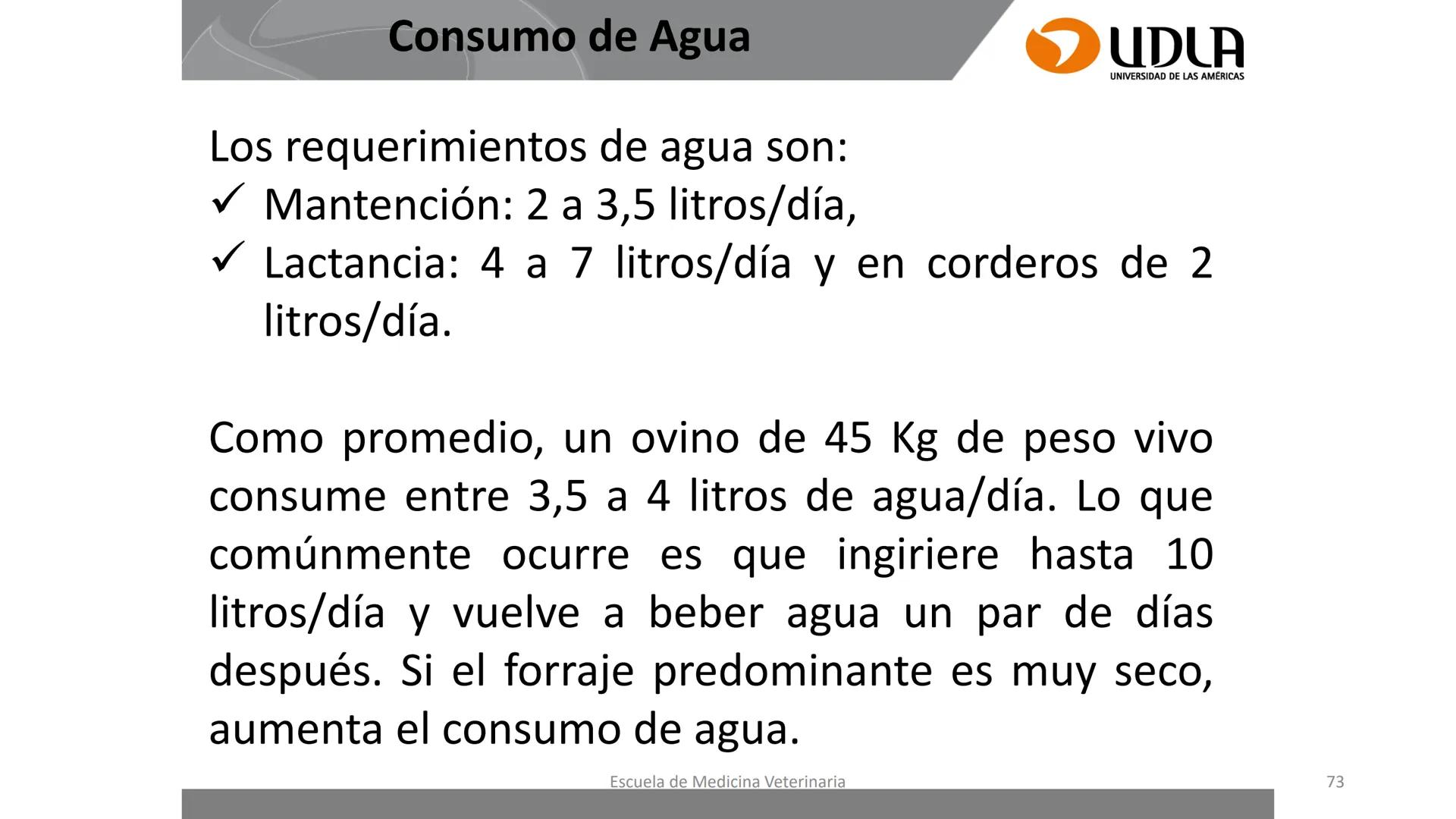 UDLA
UNIVERSIDAD DE LAS AMERICAS
Caracterización del Rebaño (Tipología,
Cronometría Dentaria y Condición Corporal)
Escuela de Medicina Ve