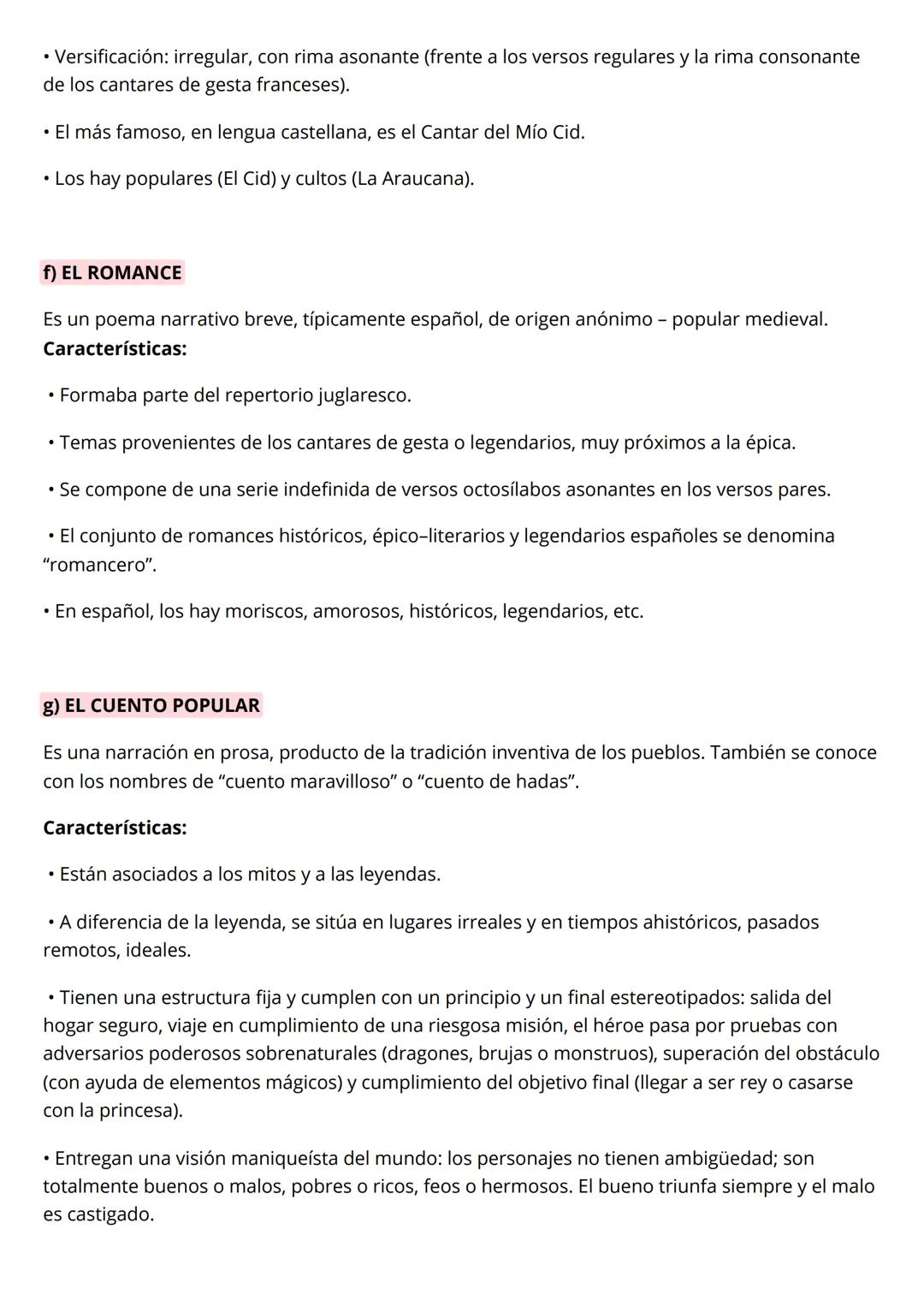# EL GÉNERO NARRATIVO
I. FORMAS NARRATIVAS ORALES
a) EL MITO
Es la forma más antigua de narración, propia de los tiempos primitivos o del