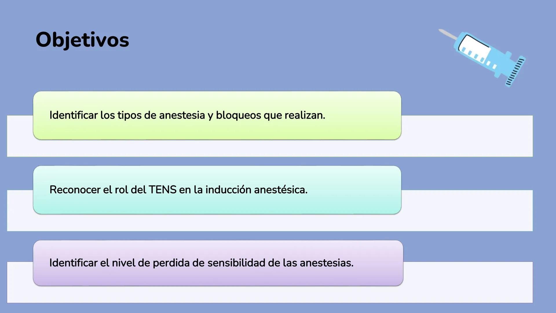 # UNIVERSIDAD
# CATÓLICA
# LA SANTÍSIMA CONCEPCIÓN
# UCSC
# ANESTESIA
# EU. Diana Beltrán M.
# El anestesista
# ¿Quién es este? # Objetivos