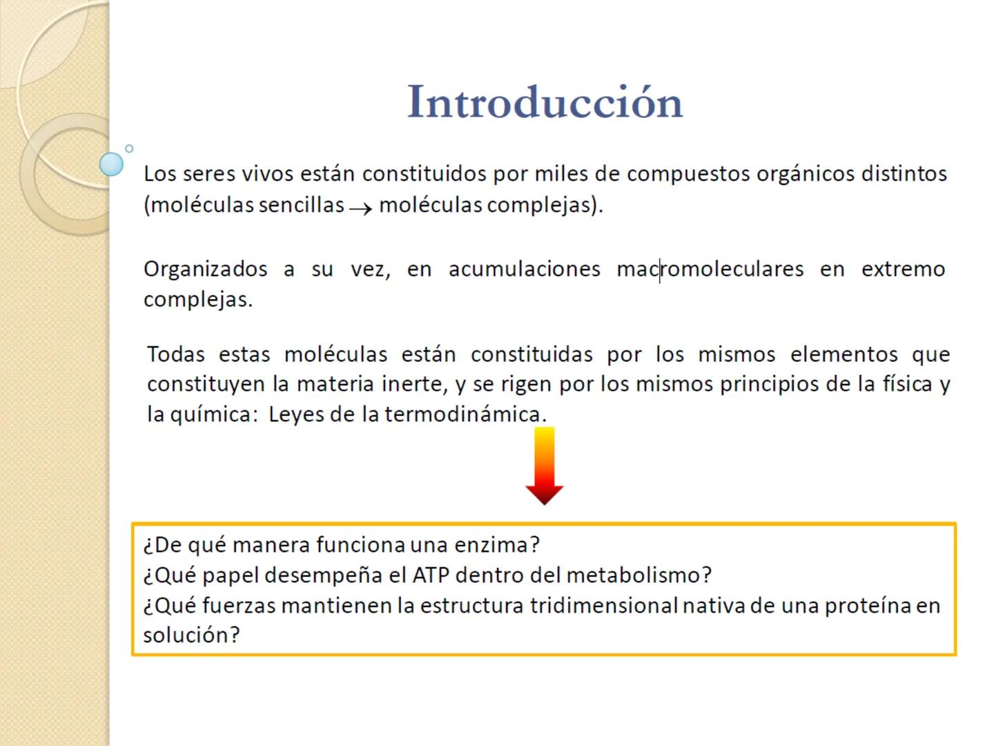 Bioenergética
• Objetivo: Describir las
transformaciones, intercambio y uso de
la ENERGÍA en los seres vivos. Introducción
Los seres vivos e