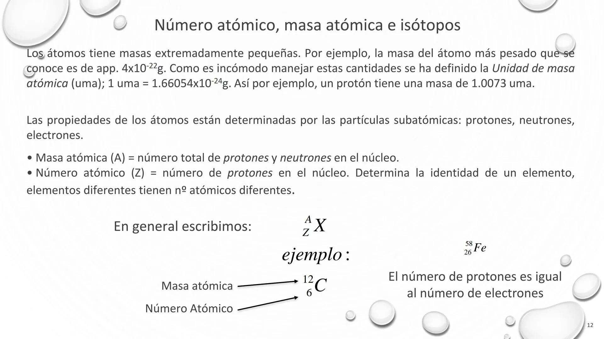 # TEORÍA ATÓMICA DE
# LA MATERIA
1803 1897 1909 1913 Present # Modelos atómicos
Teoría atómica de Dalton
Modelo atómico de Thomson
Model