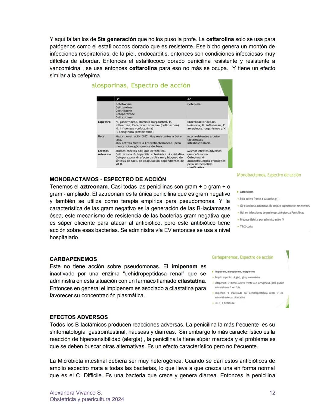 # INTRODUCCIÓN
# ANTIMICROBIANOS 1
Aquí hay ciertos tipos de bacterias, gram positivo y gram negativo. Y dependiendo de esa
característica e