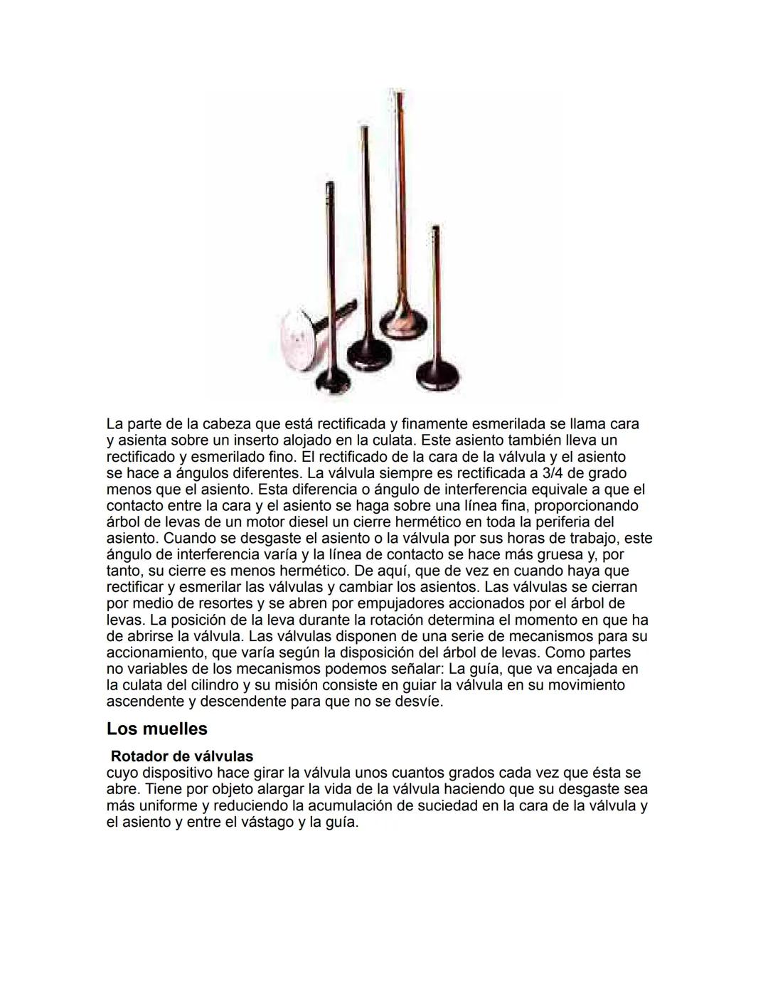 # MOTORES DE COMBUSTION INTERNA
Los motores de combustión interna son sistemas que convierten, internamente,
la energía química de un combu