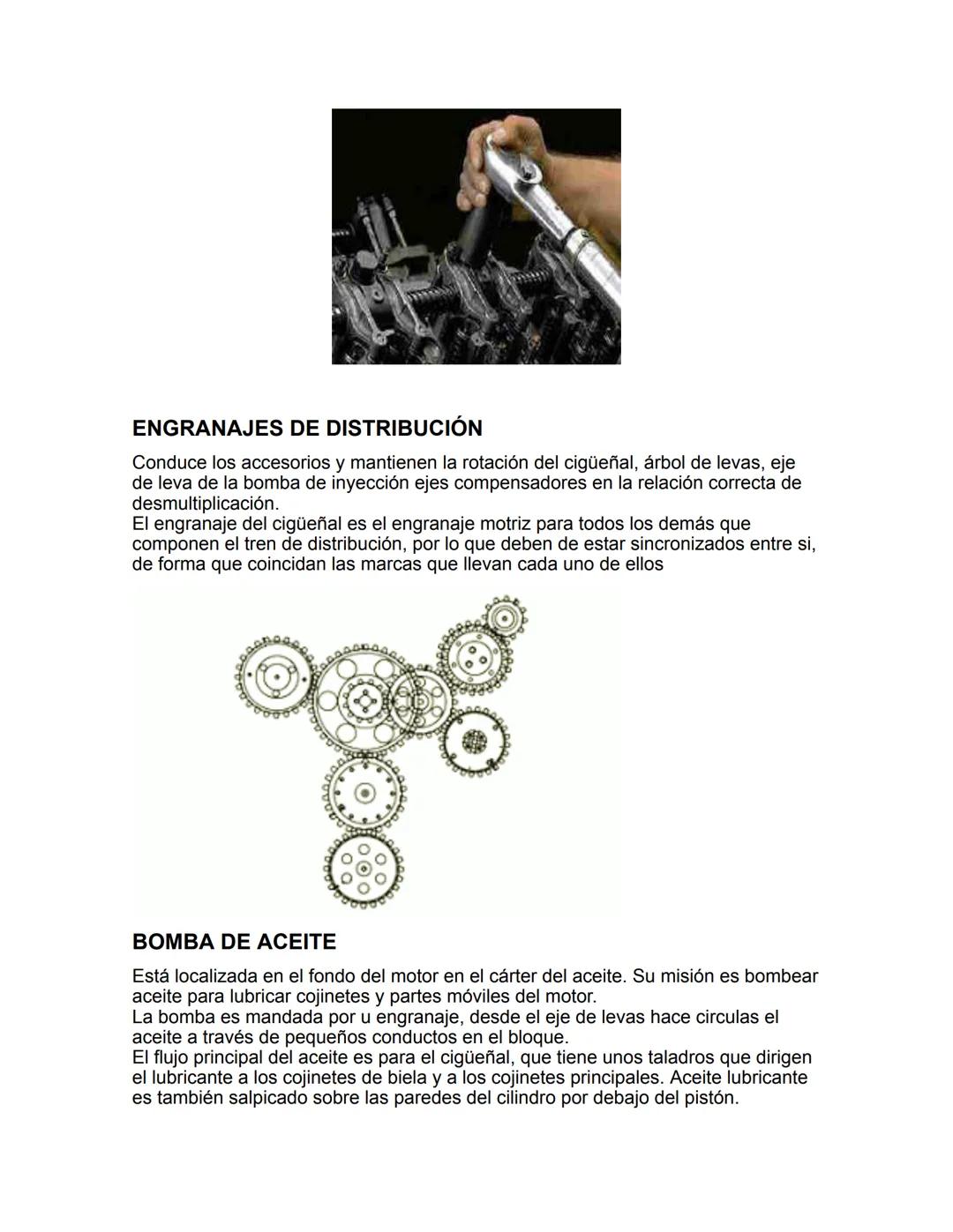 # MOTORES DE COMBUSTION INTERNA
Los motores de combustión interna son sistemas que convierten, internamente,
la energía química de un combu