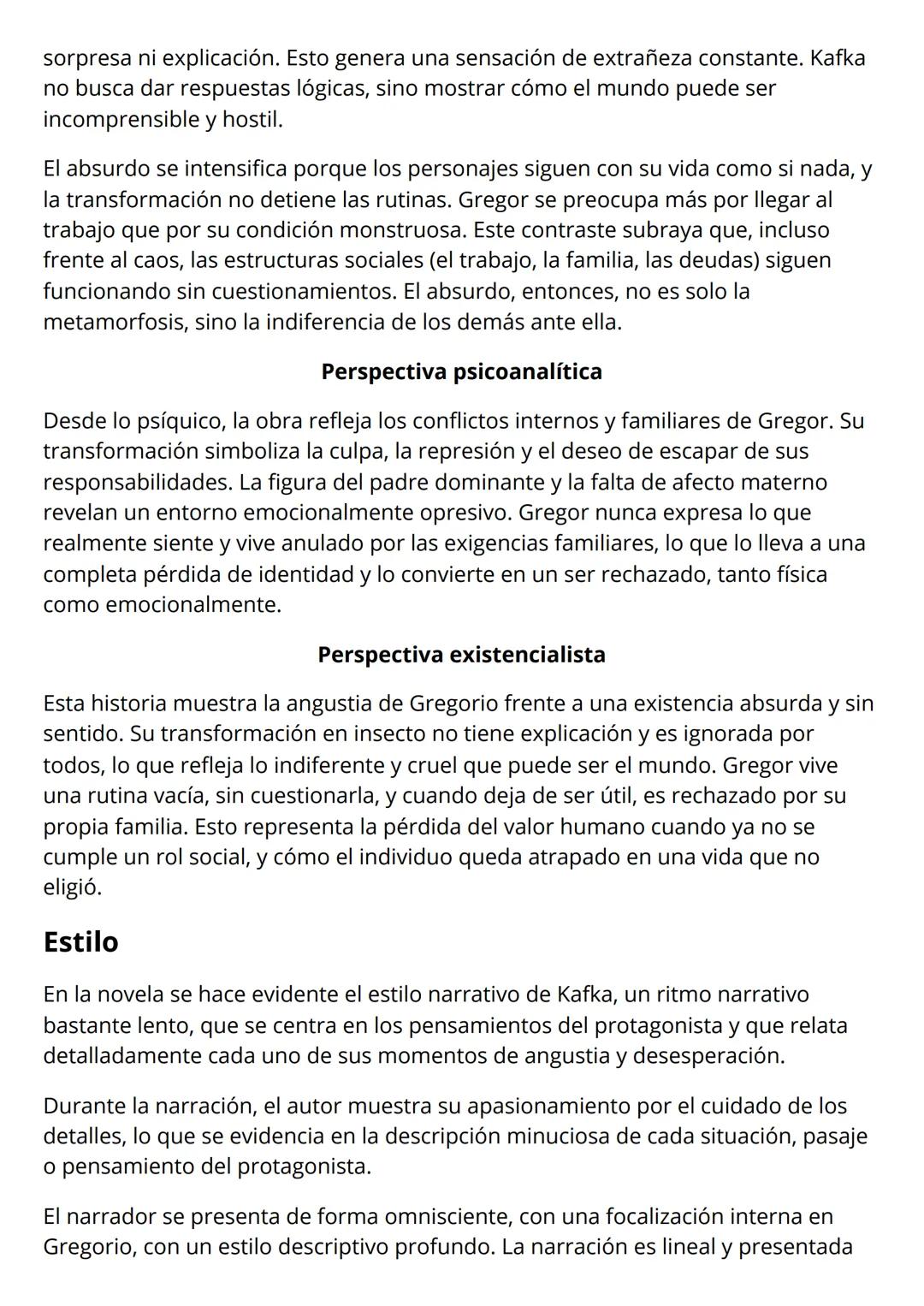 # La Metamorfosis
Franz Kafka
"La Metamorfosis" de Franz Kafka es una novela que narra la transformación de
Gregorio Samsa, un joven emple