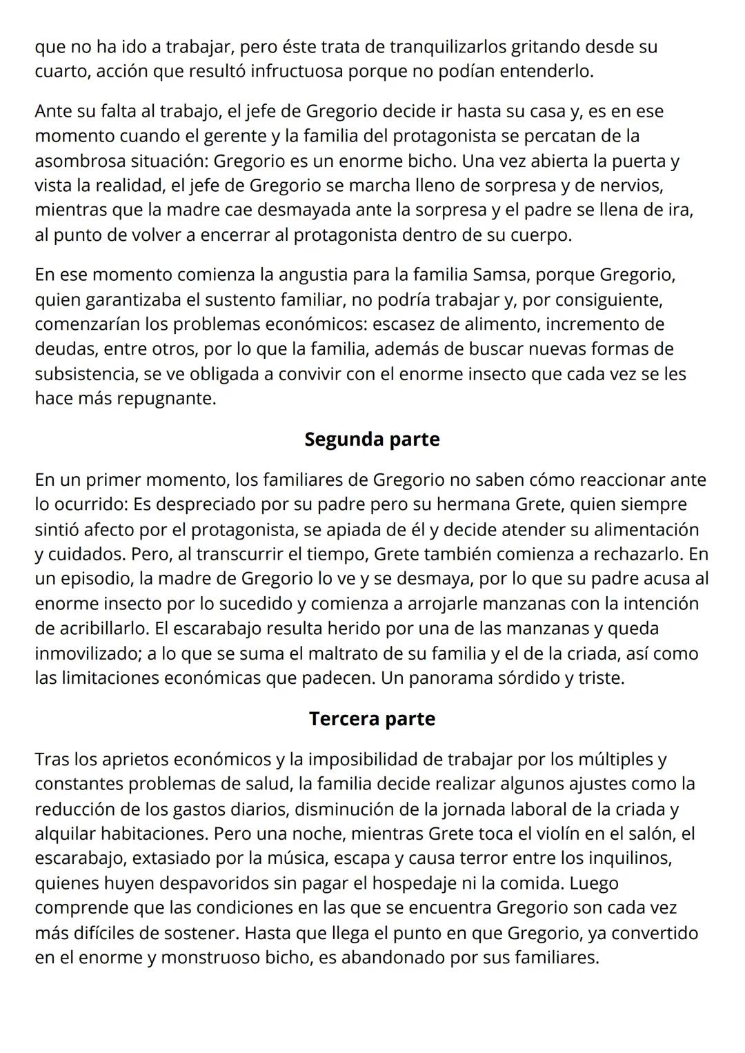 # La Metamorfosis
Franz Kafka
"La Metamorfosis" de Franz Kafka es una novela que narra la transformación de
Gregorio Samsa, un joven emple