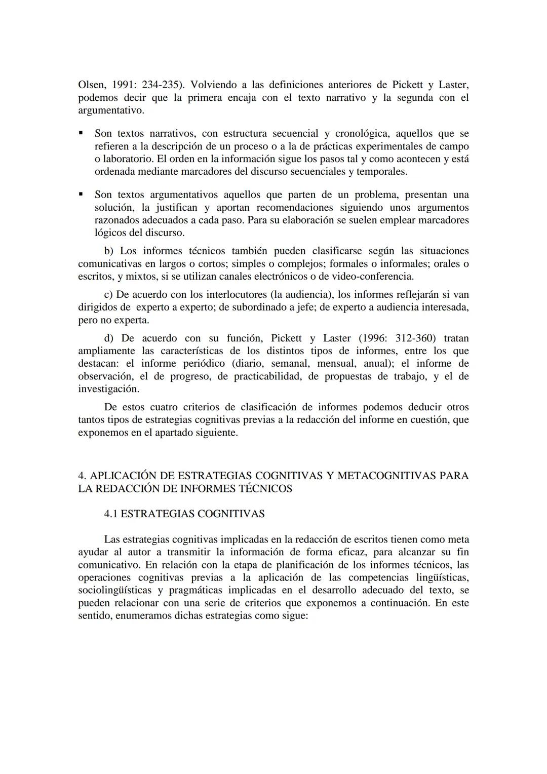 (2006) Revista de Lenguas para Fines Específicos
ISSN: 0213-0610. D.L.G.C.298-1993. pgs 133-150
ESTRATEGIAS METACOGNITIVAS Y METALINGÜÍSTICA