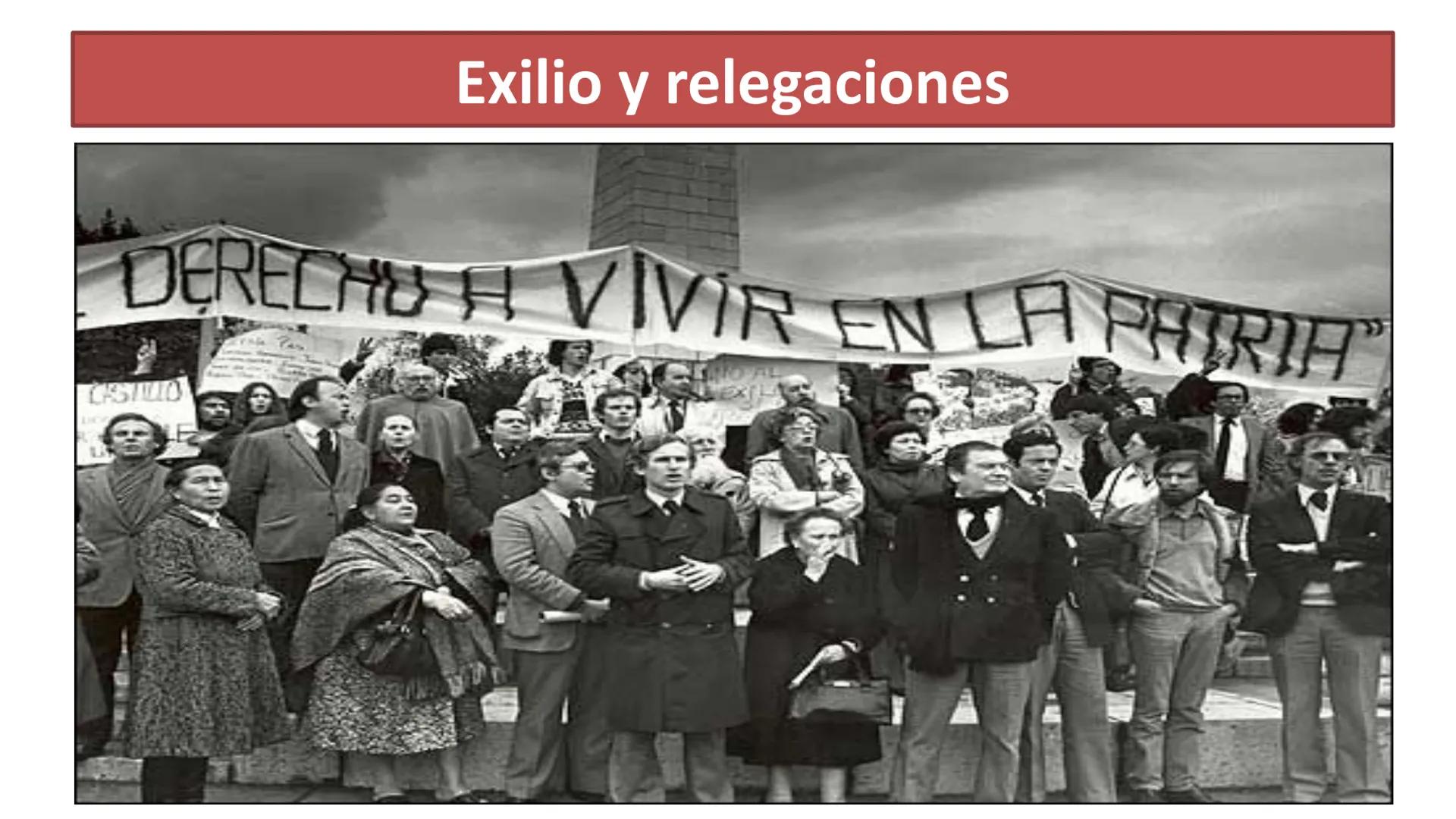 # LA DICTADURA MILITAR OBJETIVO:
OBJETIVO: Caracterizar los principales rasgos del golpe de Estado
y de la dictadura militar en Chile, inclu