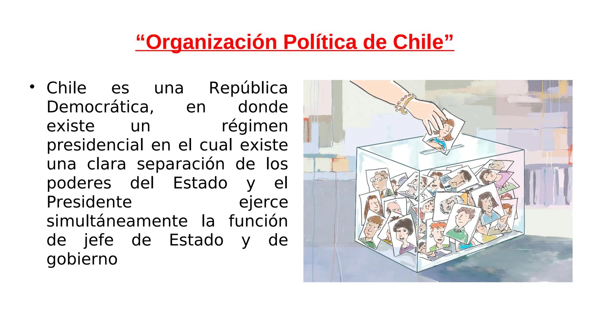 CONSTITUCIÓN CHILE
Objetivo: Identificar instituciones de control y
fiscalización del sistema administrativo en Chile “Las Normas y el Derec