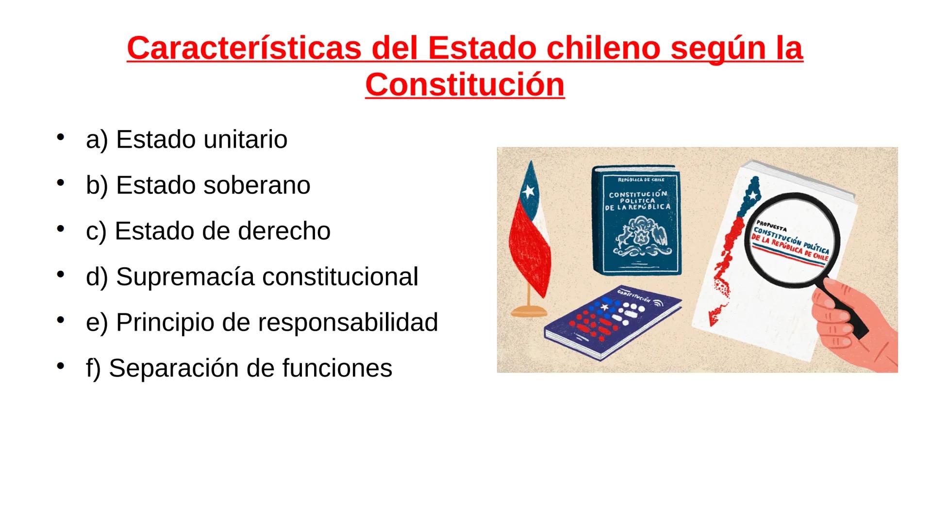 CONSTITUCIÓN CHILE
Objetivo: Identificar instituciones de control y
fiscalización del sistema administrativo en Chile “Las Normas y el Derec