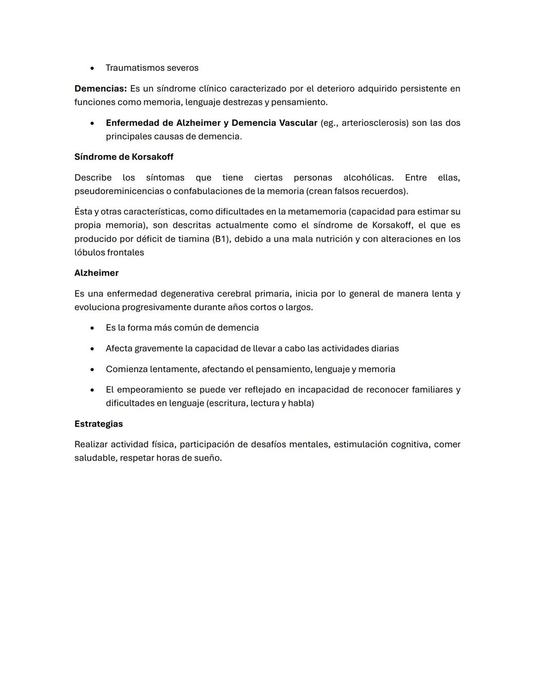 Resumen Procesos Psicológicos N2
Definición de memoria: es la capacidad de adquirir, almacenar y recuperar información.
* En el aprendizaje