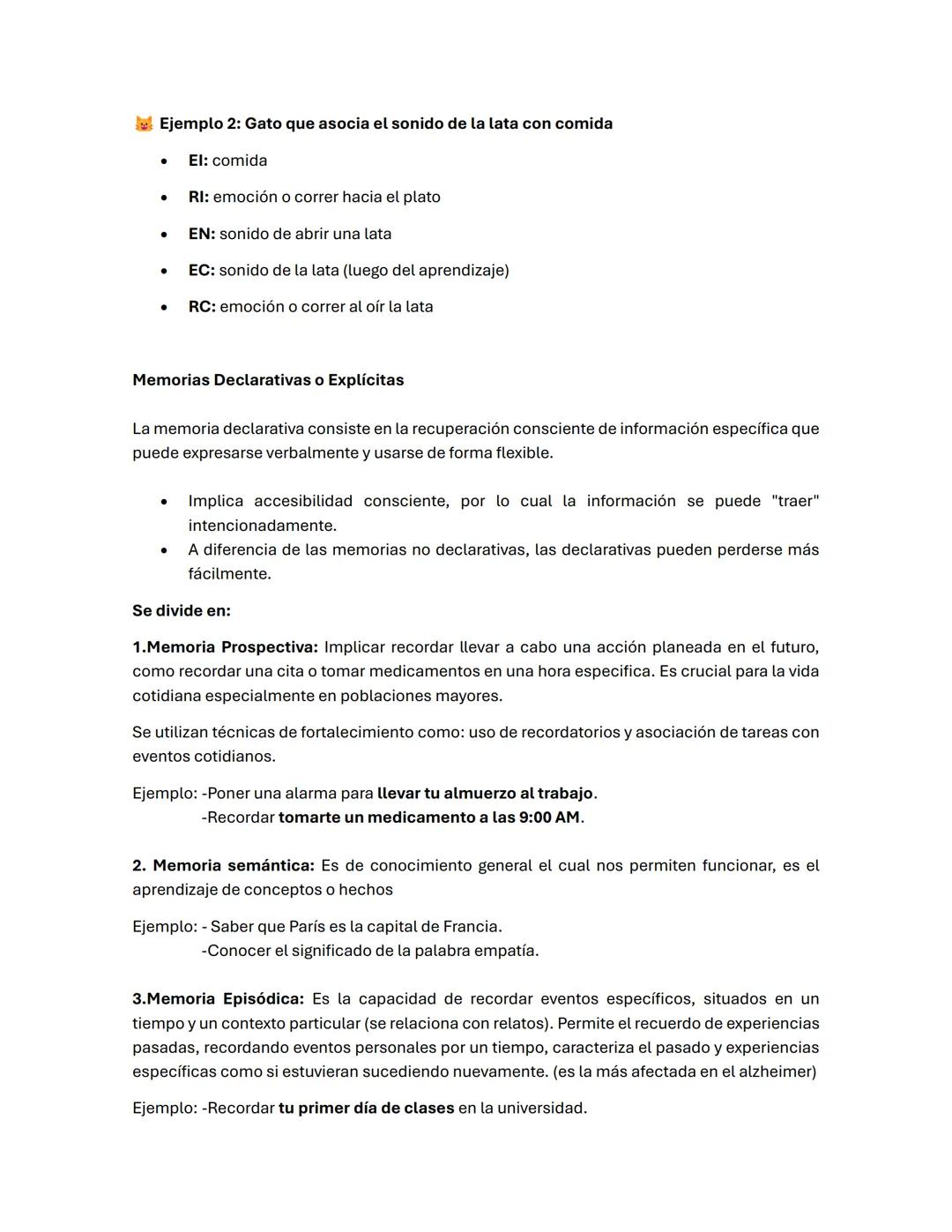 Resumen Procesos Psicológicos N2
Definición de memoria: es la capacidad de adquirir, almacenar y recuperar información.
* En el aprendizaje