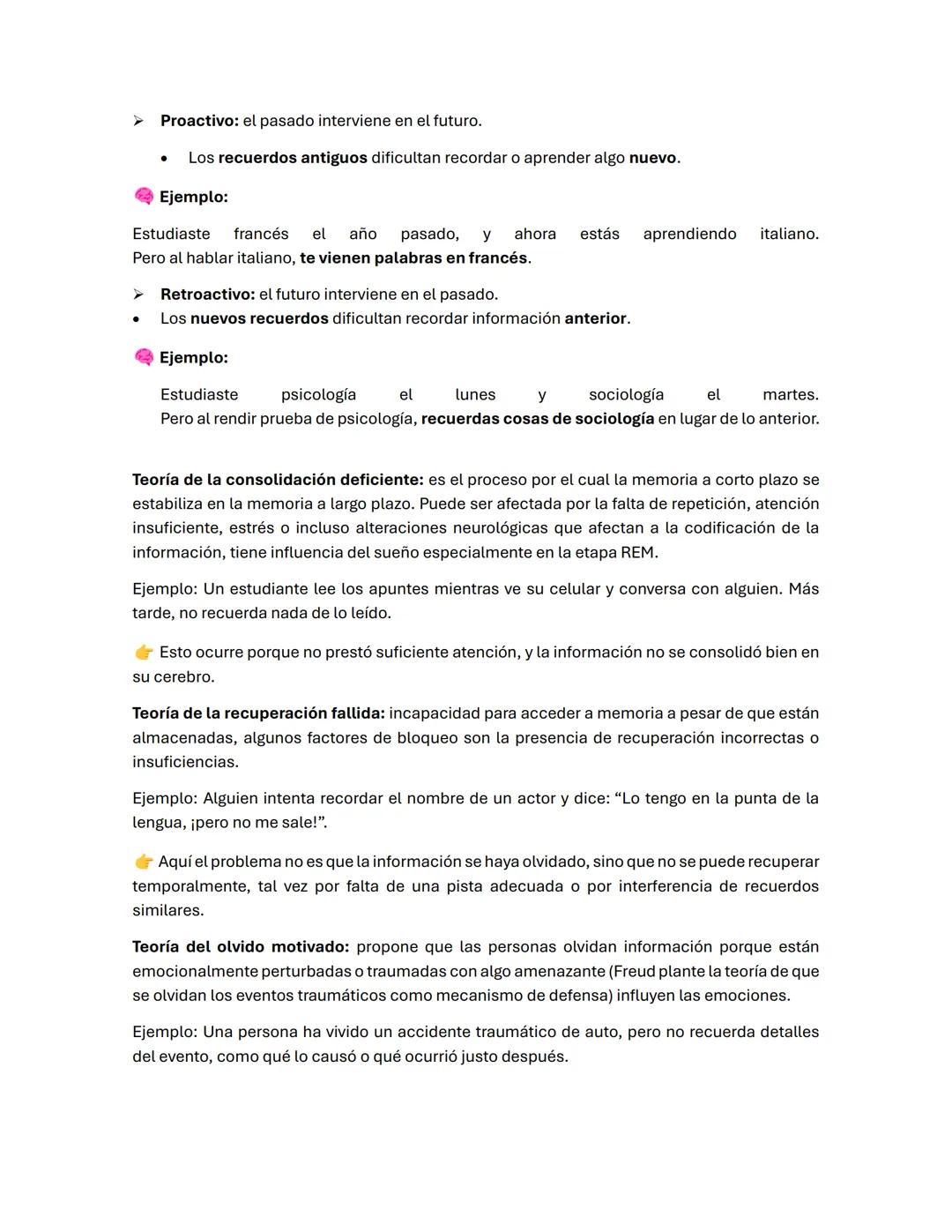 Resumen Procesos Psicológicos N2
Definición de memoria: es la capacidad de adquirir, almacenar y recuperar información.
* En el aprendizaje