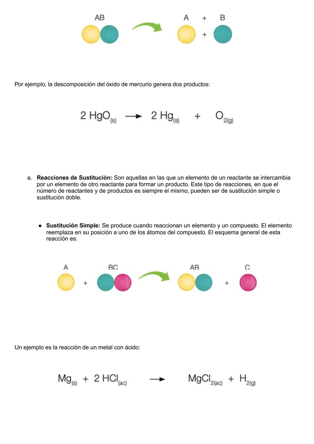 GUÍA 1: "Tipos de reacciones químicas"
Nombre: Curso: 1º Fecha:
• CLASIFICACIÓN DE REACCIONES QUÍMICAS
A nuestro alrededor ocurren diversas