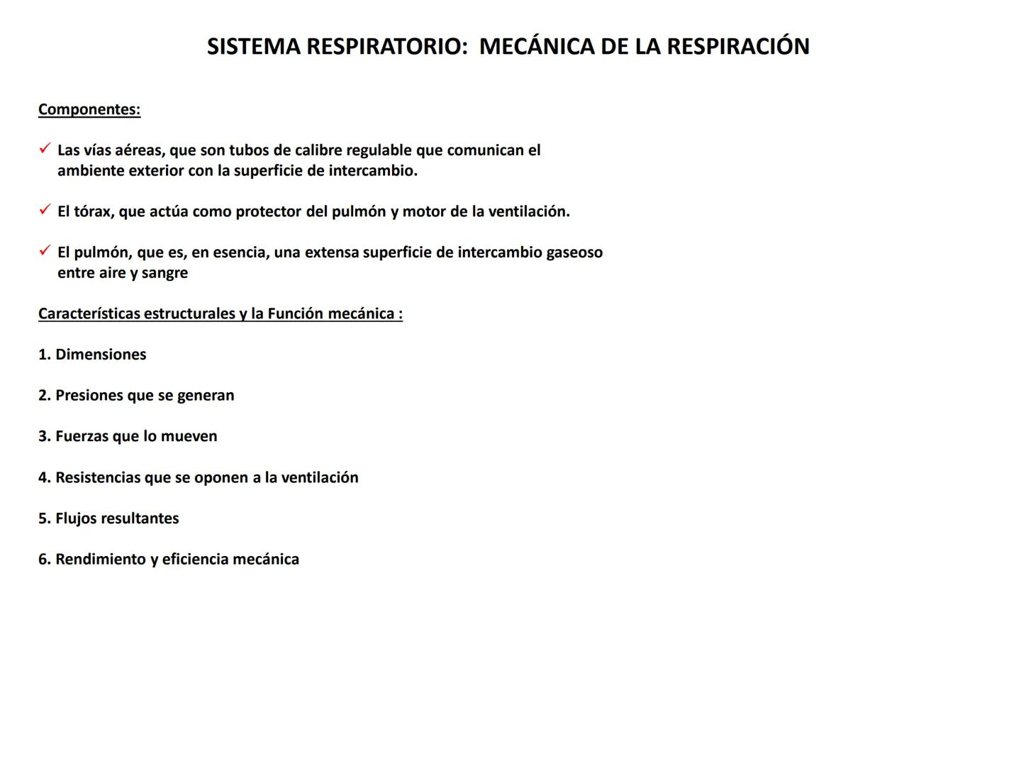 Universidad Austral de Chile
Escuela de Tecnología Médica
SISTEMA RESPIRATORIO I
Dra. Carolina Martin B. FISIOLOGÍA DEL SISTEMA RESPIRATORIO