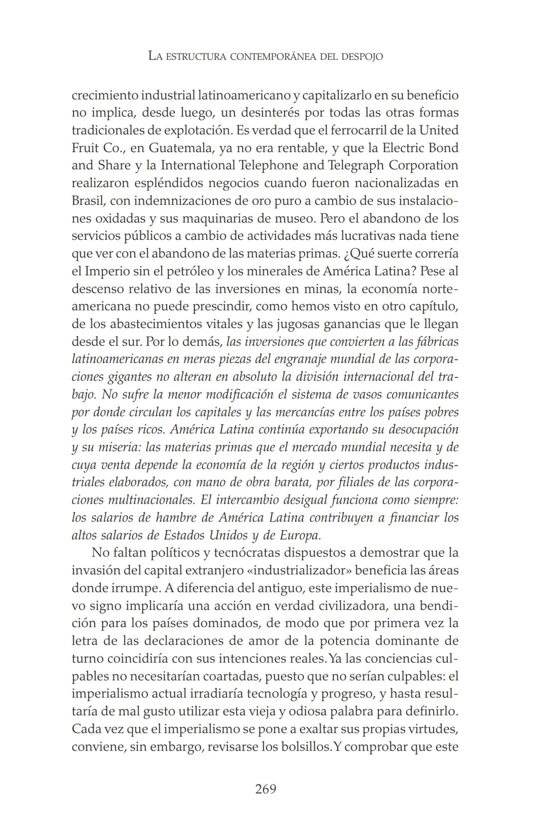 NDIA fupertor
EDUARDO
GALEANO
LAS VENAS
ABIERTAS
DE AMÉRICA
LATINA
Terra flonds
FRANCISCA
C.Briteran
Exterieses
Ocranusoccidentaliv
448
Cham