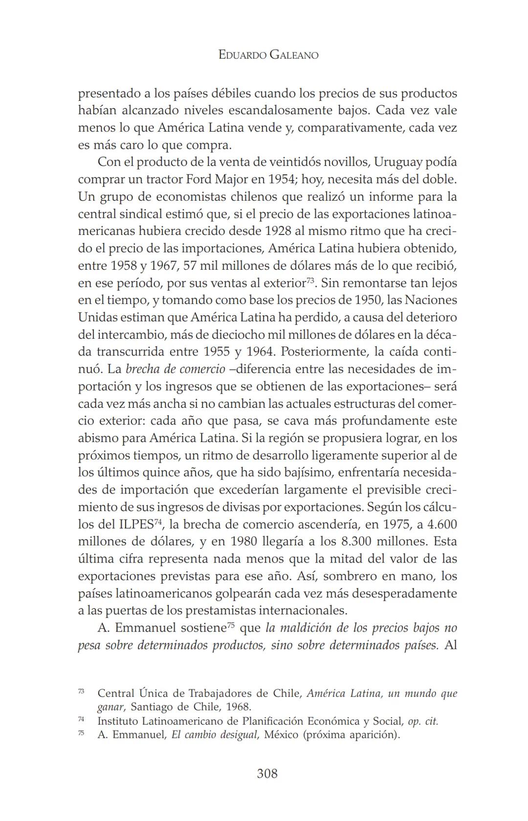 NDIA fupertor
EDUARDO
GALEANO
LAS VENAS
ABIERTAS
DE AMÉRICA
LATINA
Terra flonds
FRANCISCA
C.Briteran
Exterieses
Ocranusoccidentaliv
448
Cham