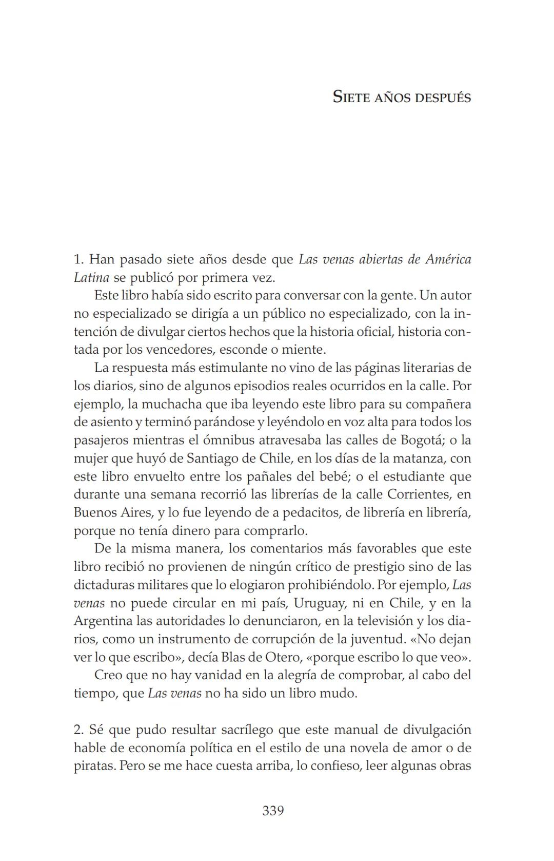 NDIA fupertor
EDUARDO
GALEANO
LAS VENAS
ABIERTAS
DE AMÉRICA
LATINA
Terra flonds
FRANCISCA
C.Briteran
Exterieses
Ocranusoccidentaliv
448
Cham