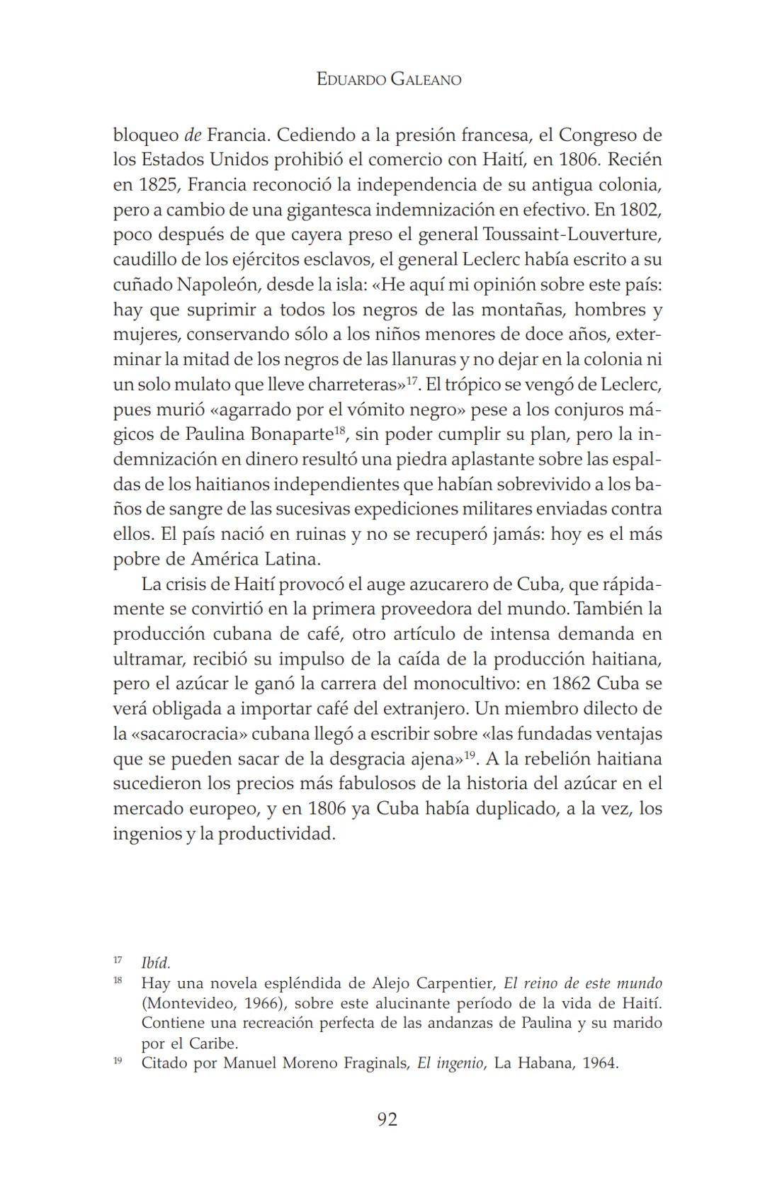 NDIA fupertor
EDUARDO
GALEANO
LAS VENAS
ABIERTAS
DE AMÉRICA
LATINA
Terra flonds
FRANCISCA
C.Briteran
Exterieses
Ocranusoccidentaliv
448
Cham