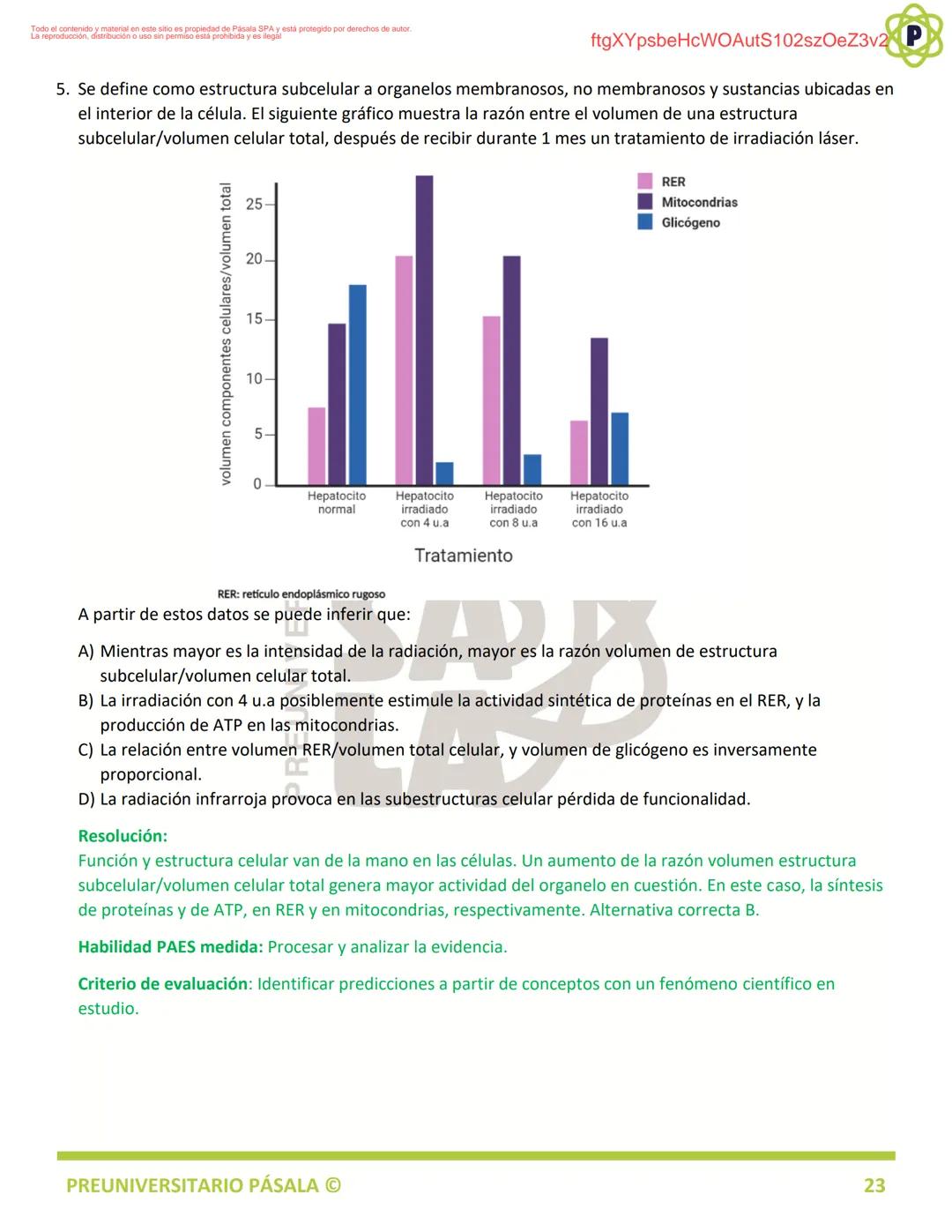 PREUNIVERSITARIO
TEORÍA
BIOLOGÍA
EJE: ORGANIZACIÓN, ESTRUCTURA Y ACTIVIDAD CELULAR
TEMA: BIOLOGÍA CELULAR
PA
LA
ftgXYpsbeHcWOAutS102szOeZ3v2