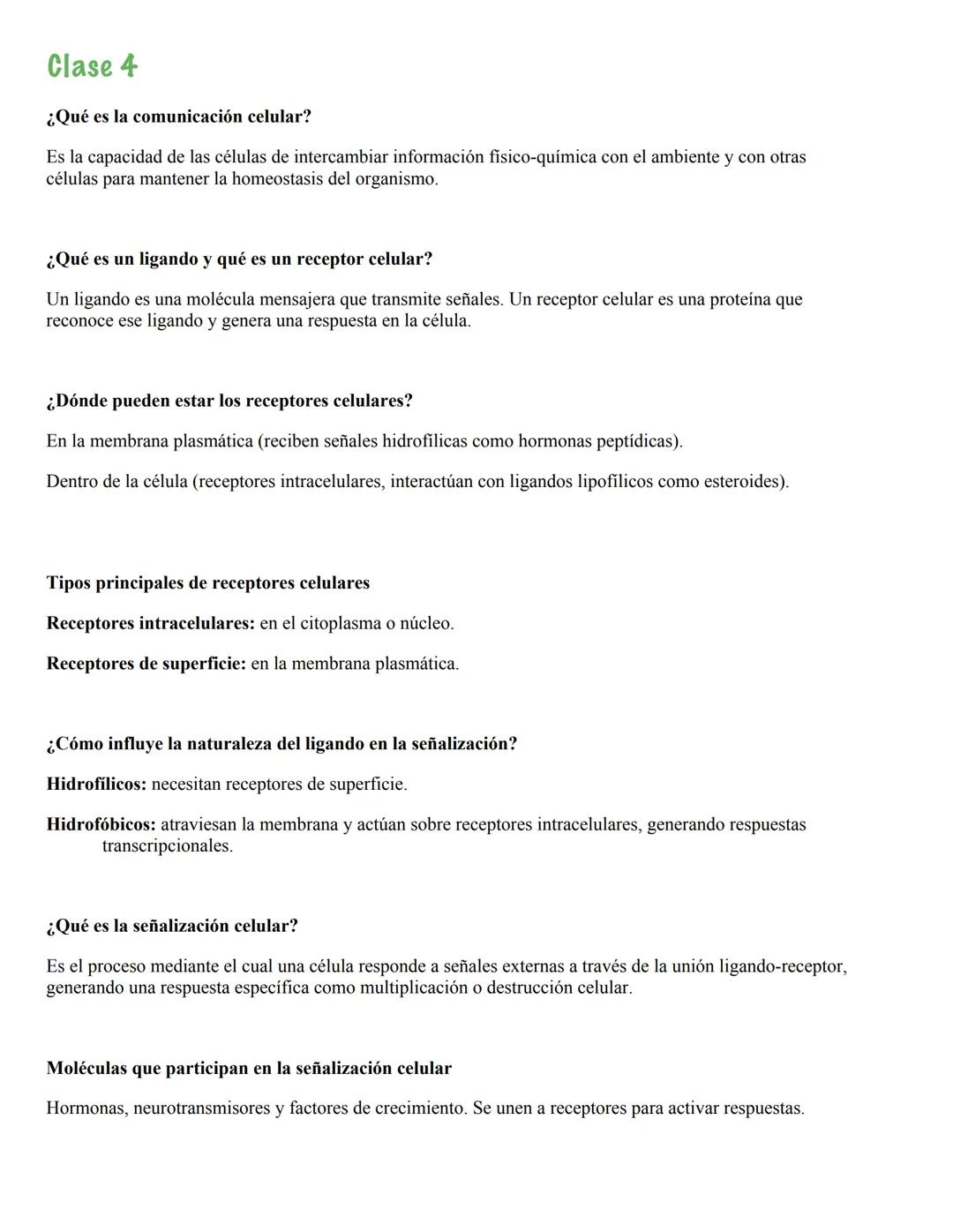 Clase 3
¿Qué es el citoesqueleto?
Es una red de fibras proteicas intracelulares que da soporte estructural a la célula, permite su movimi