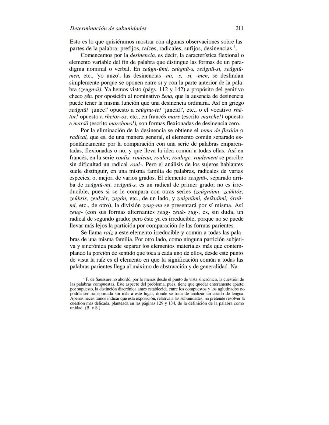 FERDINAND DE SAUSSURE
CURSO DE
LINGÜÍSTICA GENERAL
Traducción, prólogo y notas de AMADO ALONSO
VIGESIMACUARTA EDICIÓN
EDITORIAL LOSADA
L