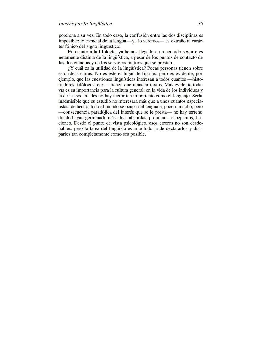 FERDINAND DE SAUSSURE
CURSO DE
LINGÜÍSTICA GENERAL
Traducción, prólogo y notas de AMADO ALONSO
VIGESIMACUARTA EDICIÓN
EDITORIAL LOSADA
L