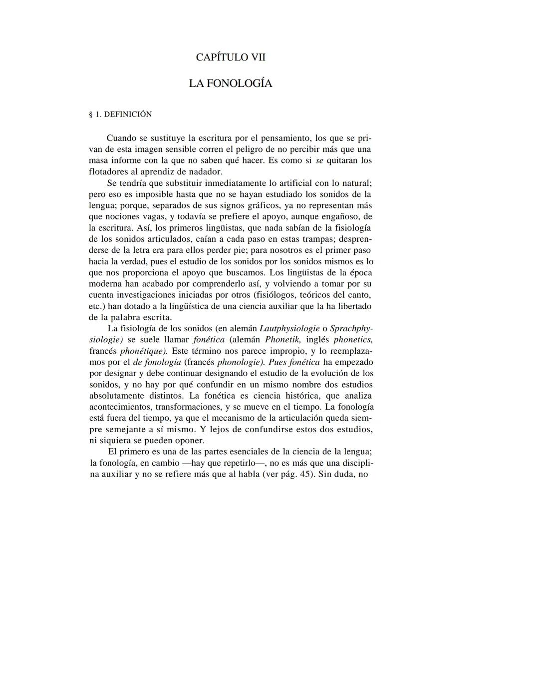 FERDINAND DE SAUSSURE
CURSO DE
LINGÜÍSTICA GENERAL
Traducción, prólogo y notas de AMADO ALONSO
VIGESIMACUARTA EDICIÓN
EDITORIAL LOSADA
L