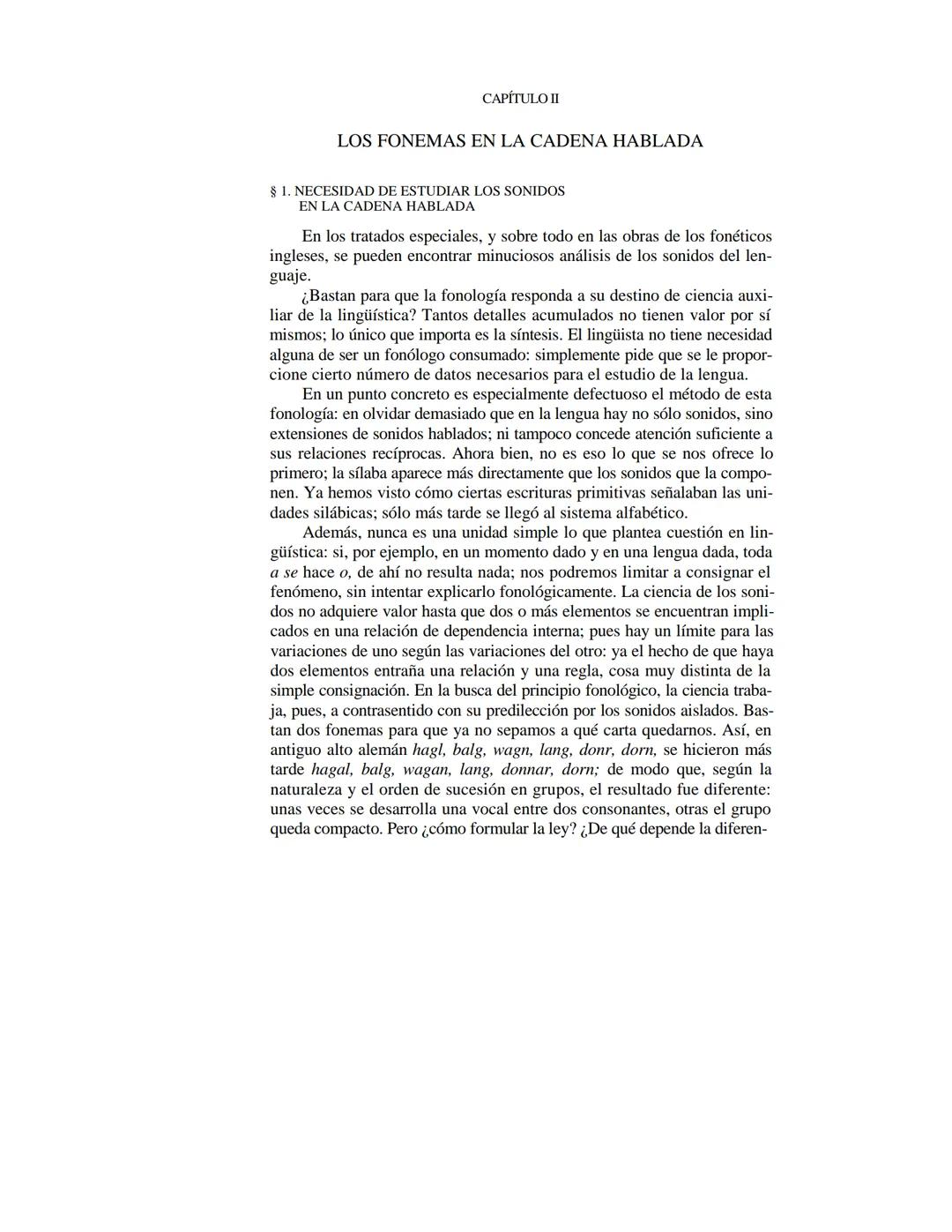 FERDINAND DE SAUSSURE
CURSO DE
LINGÜÍSTICA GENERAL
Traducción, prólogo y notas de AMADO ALONSO
VIGESIMACUARTA EDICIÓN
EDITORIAL LOSADA
L