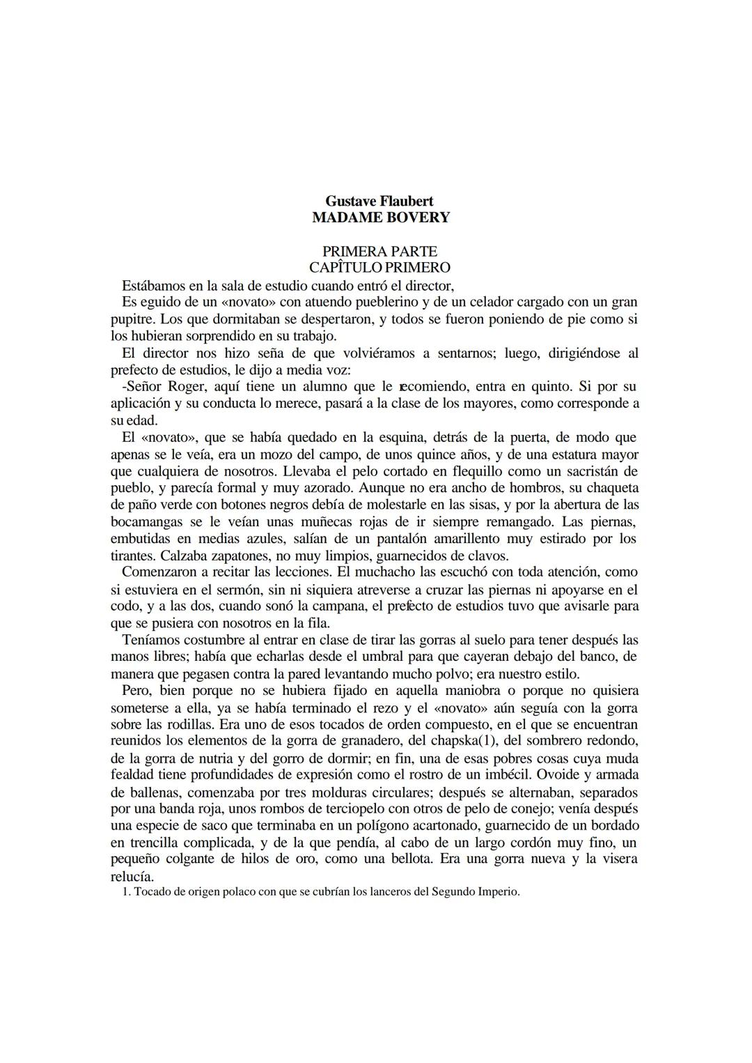 ## Madame Bovary
Gustave Flaubert
Recursos de dominio público
designed by freepik.com # Gustave Flaubert
# MADAME BOVERY
# PRIMERA PARTE