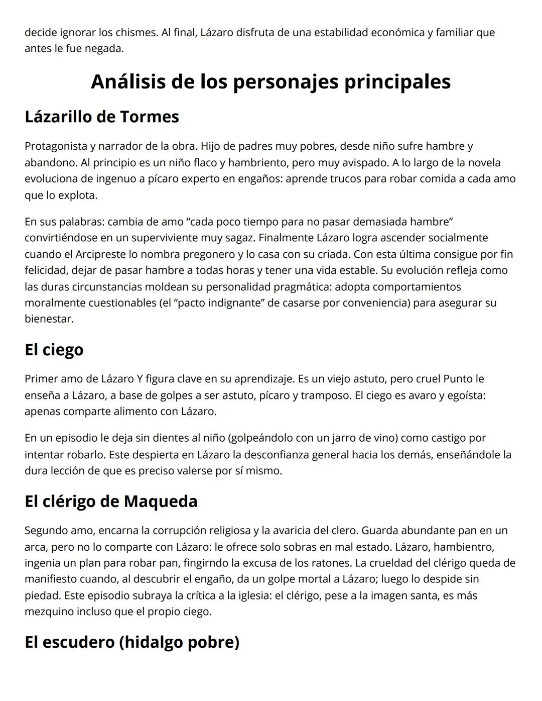 El lazarillo de Tormes
La vida de Lazarillo de Tormes y de sus fortunas y adversidades (publicada en 1554) es considerada
la primera novela
