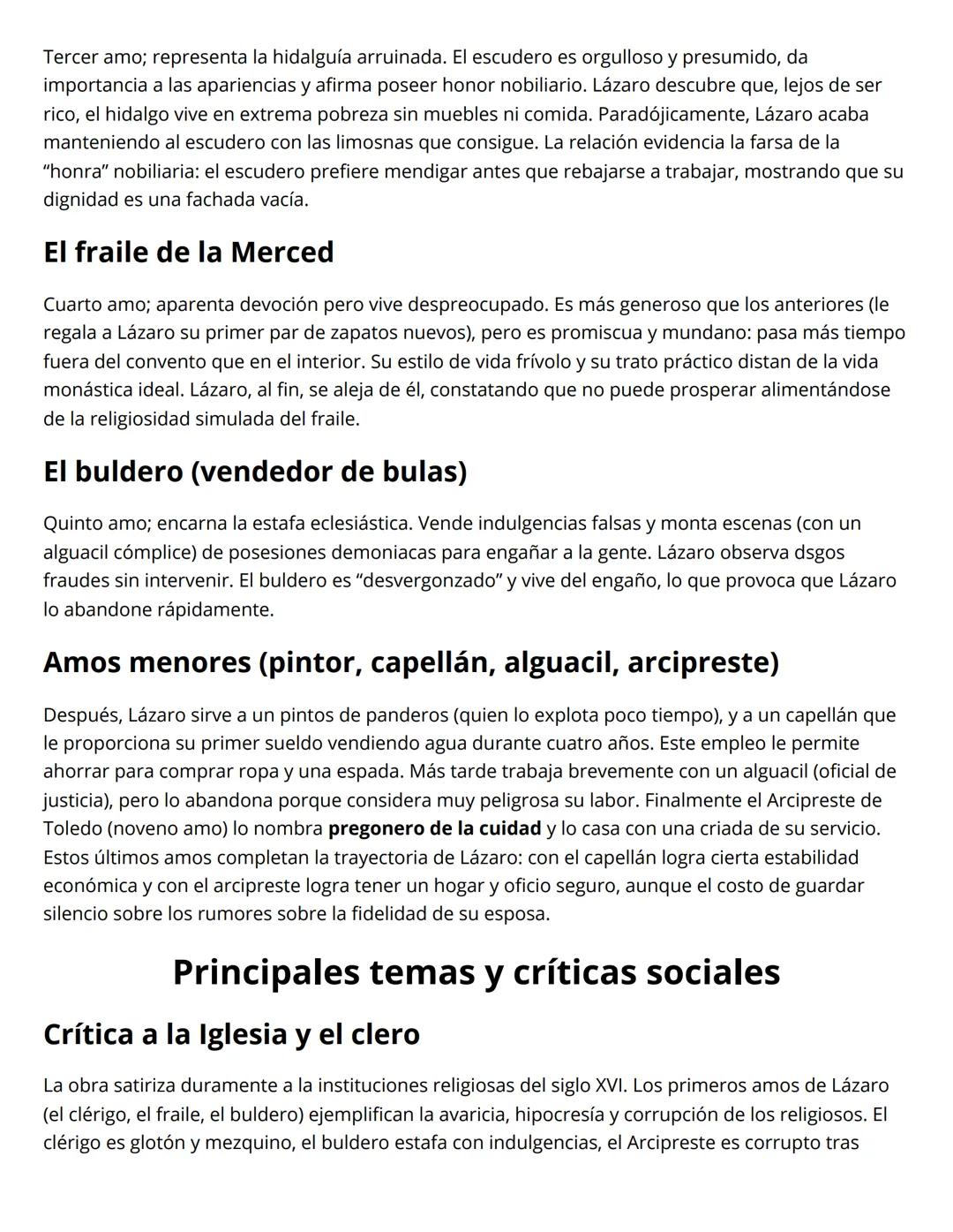El lazarillo de Tormes
La vida de Lazarillo de Tormes y de sus fortunas y adversidades (publicada en 1554) es considerada
la primera novela