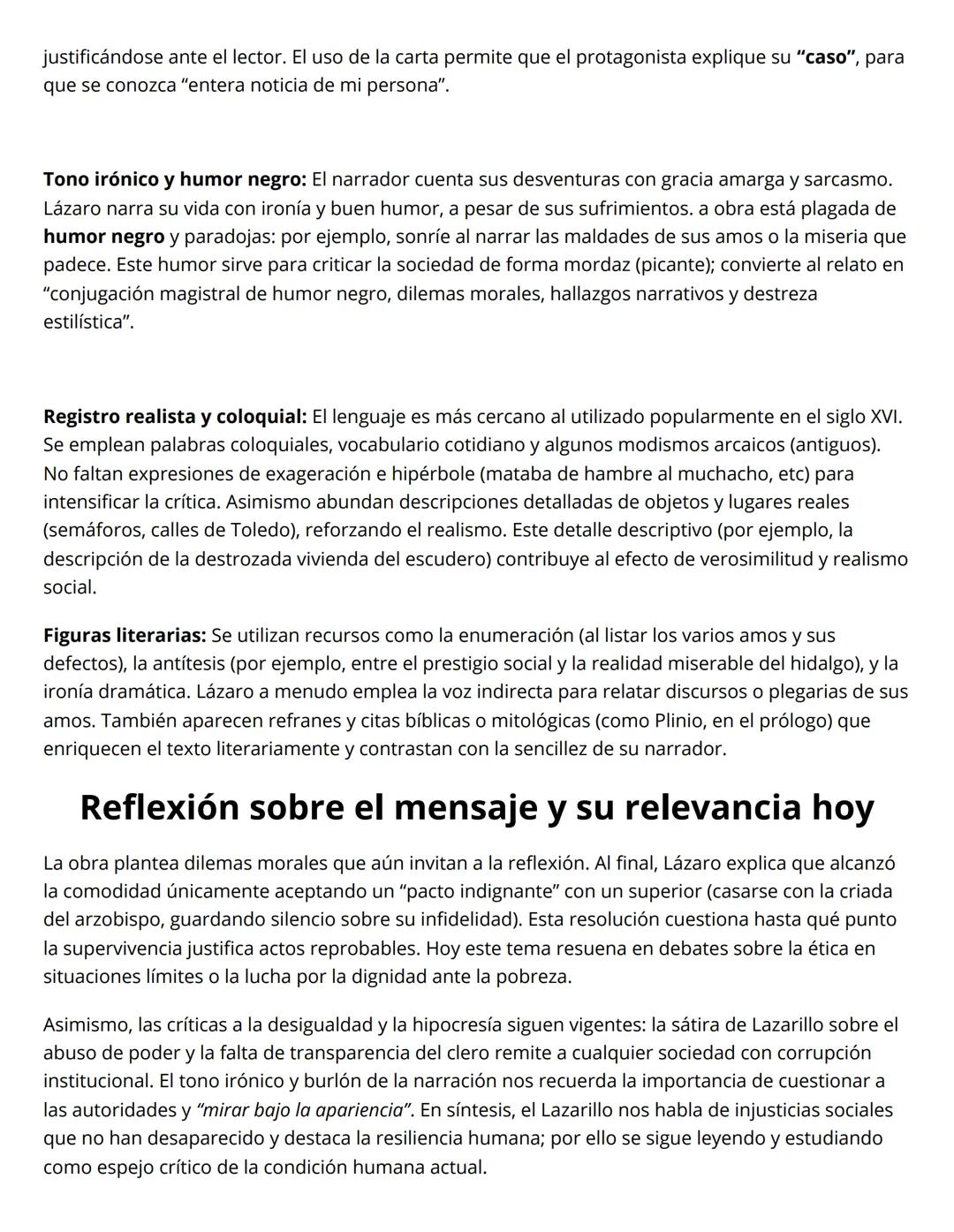 El lazarillo de Tormes
La vida de Lazarillo de Tormes y de sus fortunas y adversidades (publicada en 1554) es considerada
la primera novela