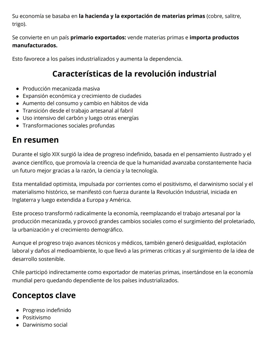 # La idea de progreso indefinido y revolución industrial en el siglo XIX
## ¿Qué es el progreso?
El progreso es la idea de que la humanida