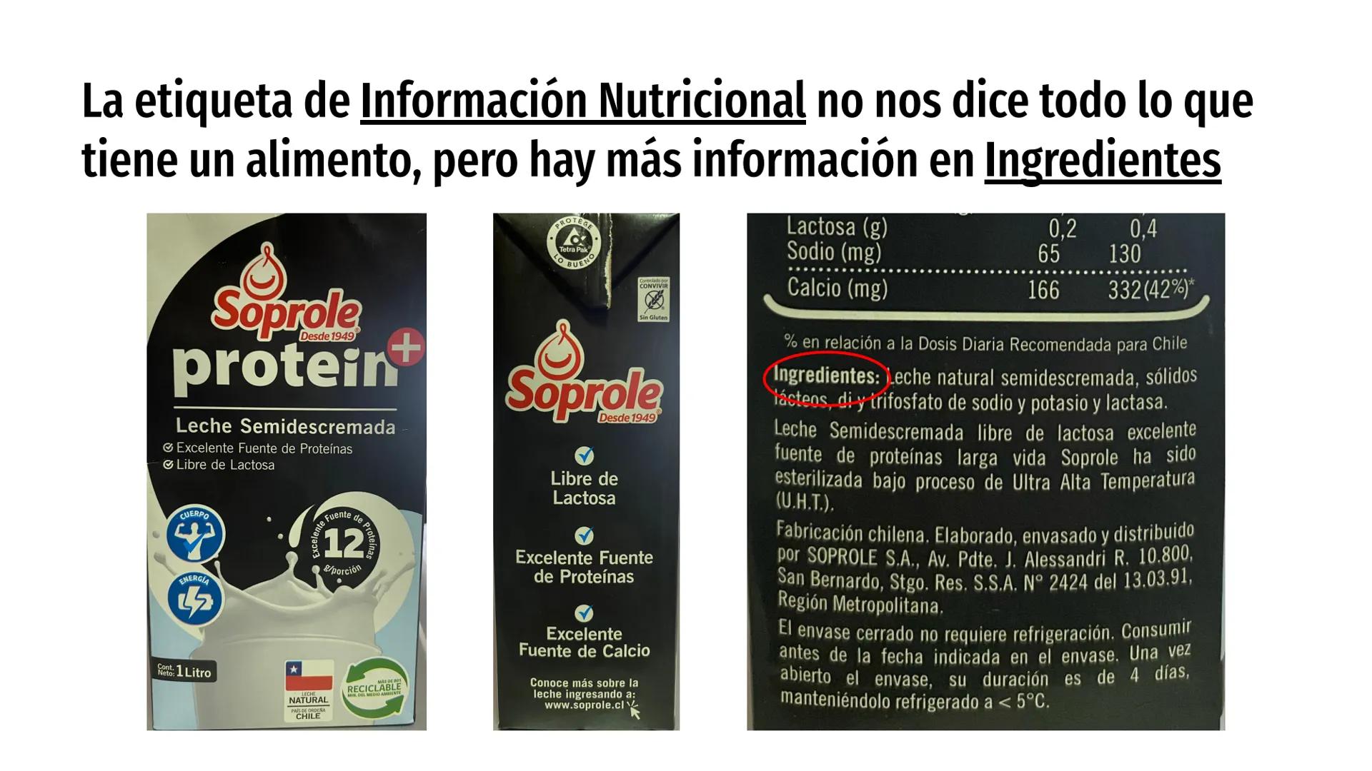 # Nutrientes
y sus consecuencias
Fernanda Lucero Ticket de entrada
1) Elabora una lista de los alimentos que consumiste en el
almuerzo de a