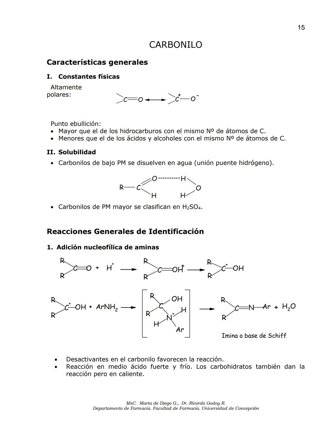 Universidad
de Concepción
✔ Facultad
✔de Farmacia
ANÁLISIS DE MEDICAMENTOS
ANÁLISIS FUNCIONAL
ANÁLISIS ELEMENTAL
DETERMINACIÓN DE AGUA
MSc.