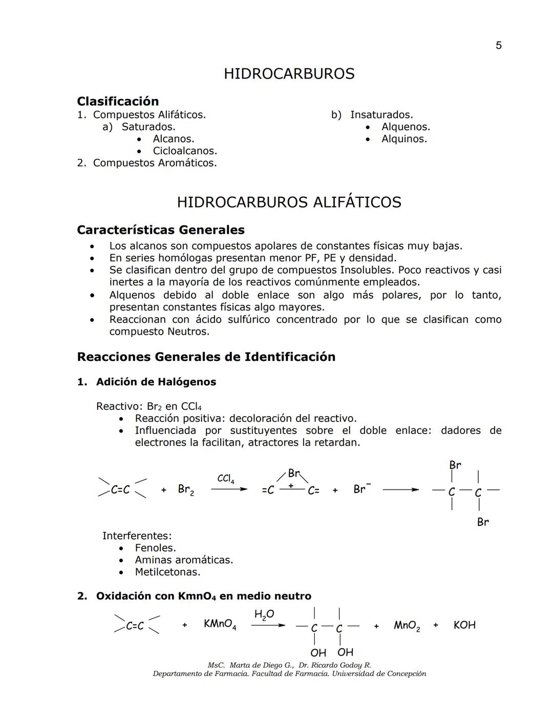 Universidad
de Concepción
✔ Facultad
✔de Farmacia
ANÁLISIS DE MEDICAMENTOS
ANÁLISIS FUNCIONAL
ANÁLISIS ELEMENTAL
DETERMINACIÓN DE AGUA
MSc.