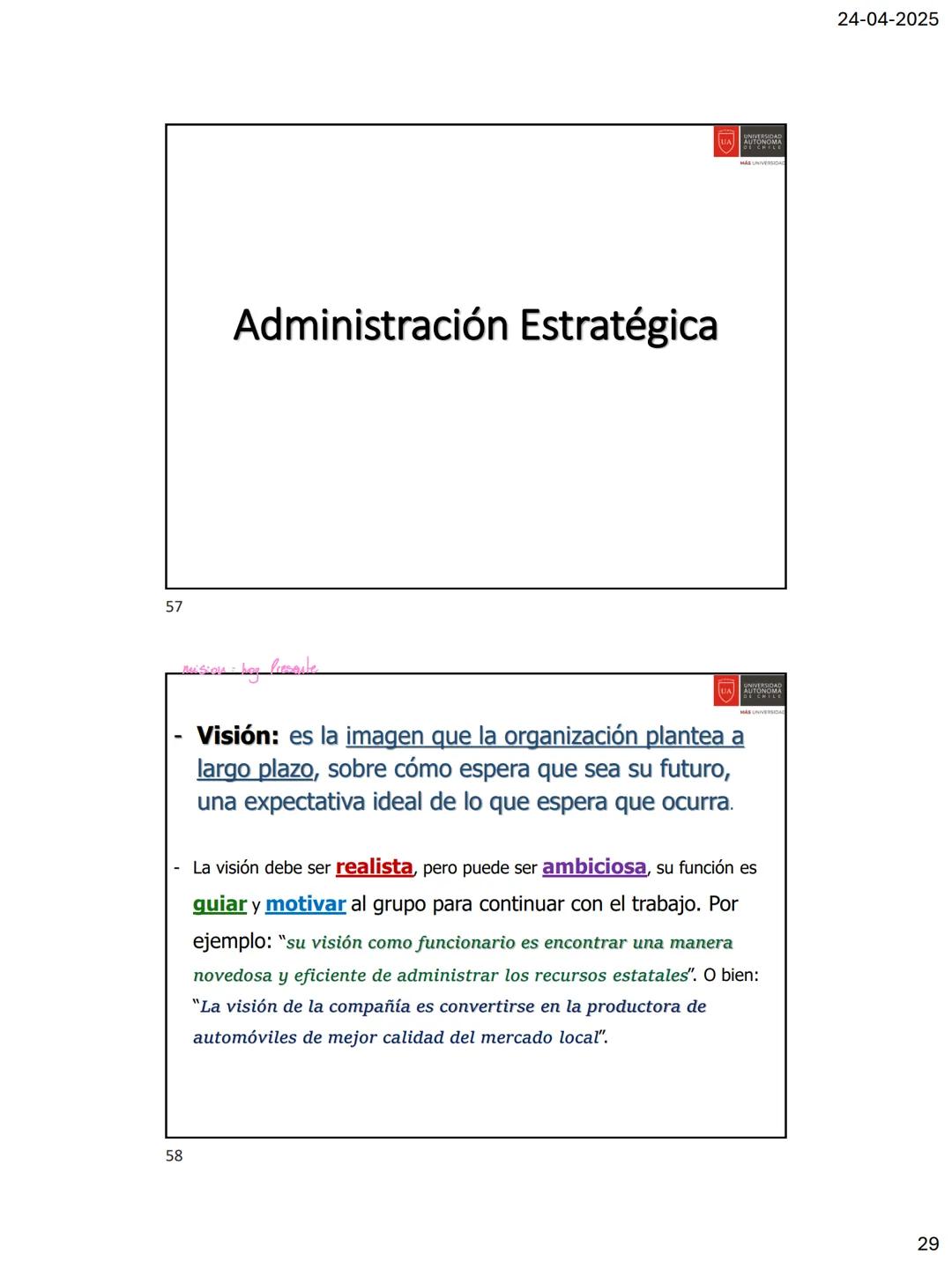 1
2
presentación de
Fundamentos de
Administración
Profesor Carlos Edo. Barroso B.
Objetivos de la asignatura: establecer el propósito de la