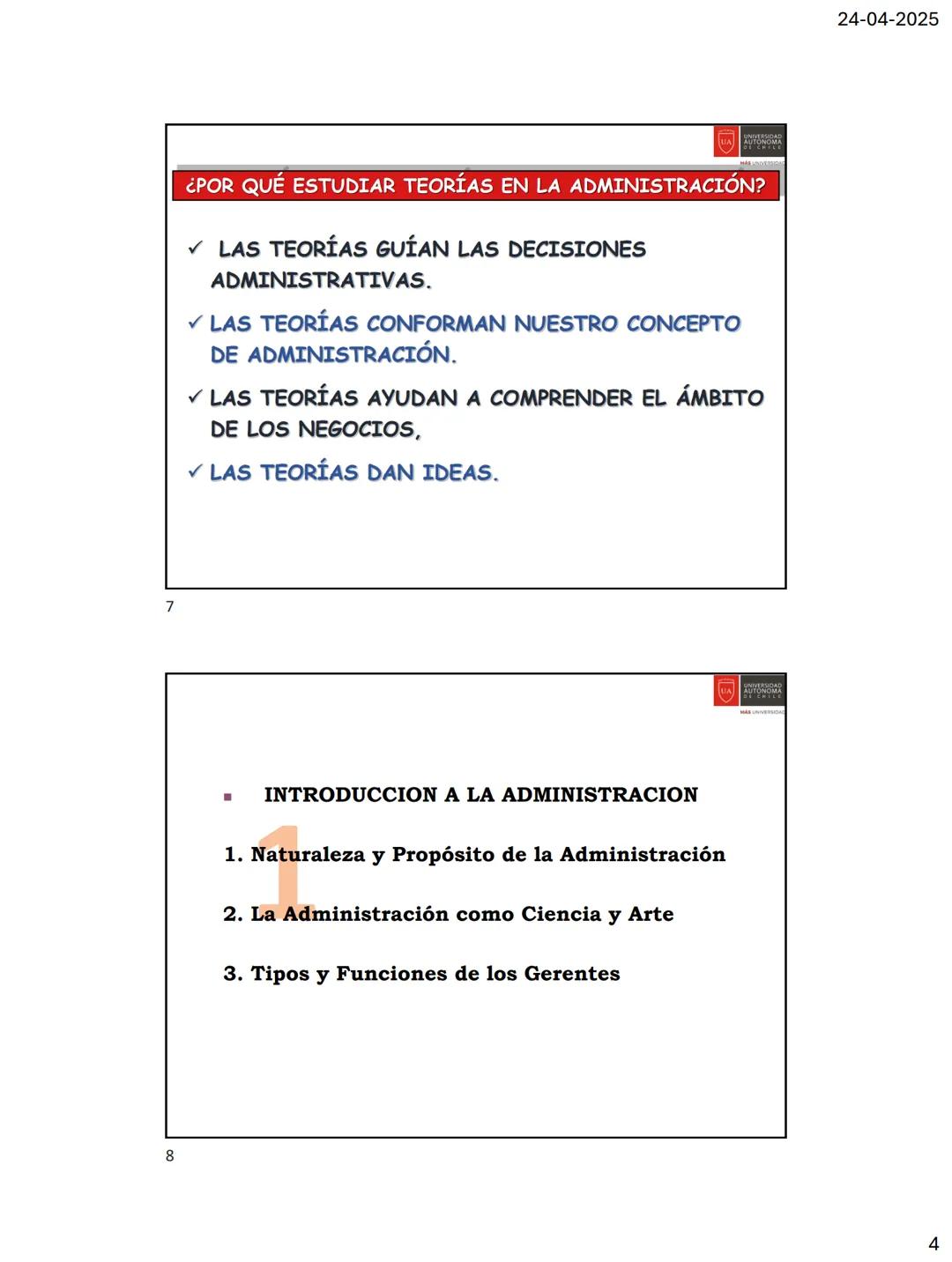 1
2
presentación de
Fundamentos de
Administración
Profesor Carlos Edo. Barroso B.
Objetivos de la asignatura: establecer el propósito de la