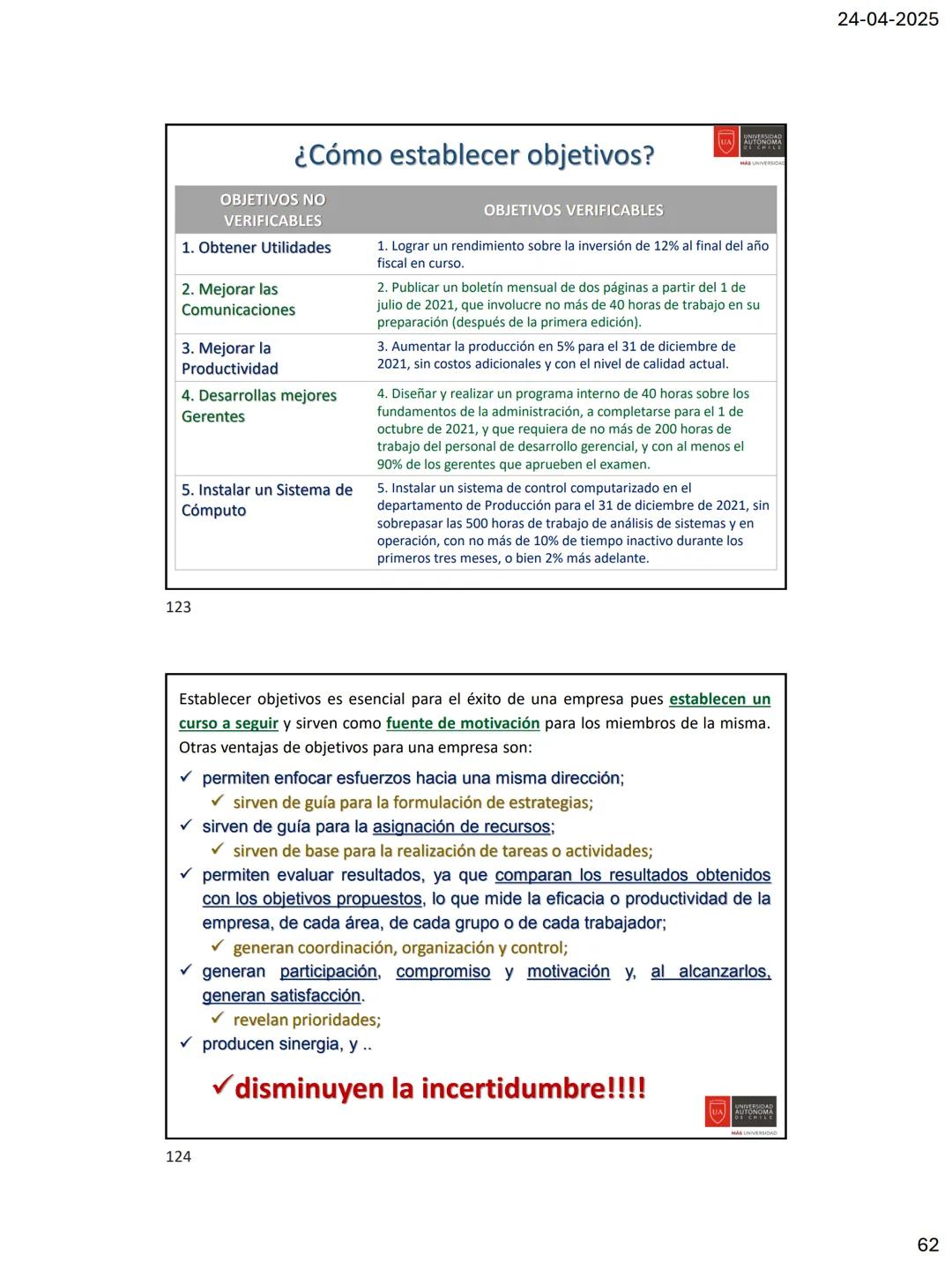 1
2
presentación de
Fundamentos de
Administración
Profesor Carlos Edo. Barroso B.
Objetivos de la asignatura: establecer el propósito de la