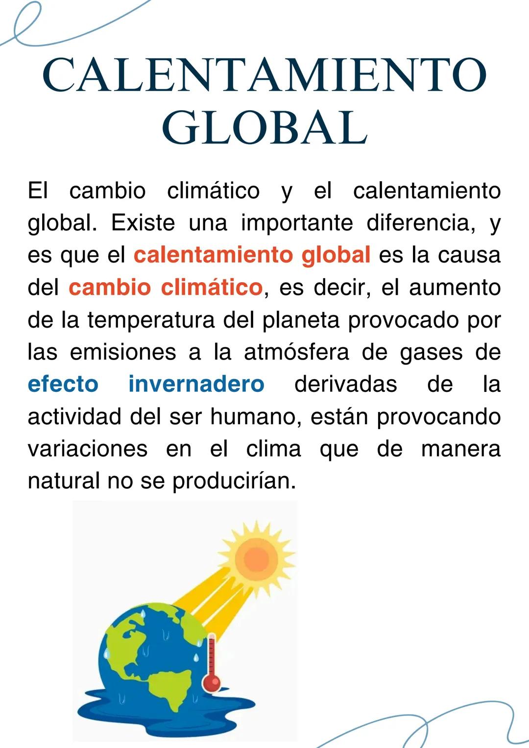 Noelia Quintana
# RESUMEN
# CIENCIAS
Abril 2025 CAMBIO
CLIMÁTICO
¿Que es el cambio climático?
El cambio climático se refiere a los cambios
