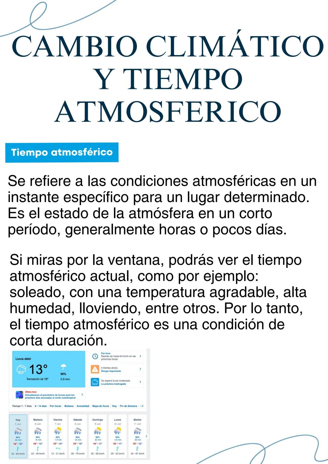 Noelia Quintana
# RESUMEN
# CIENCIAS
Abril 2025 CAMBIO
CLIMÁTICO
¿Que es el cambio climático?
El cambio climático se refiere a los cambios