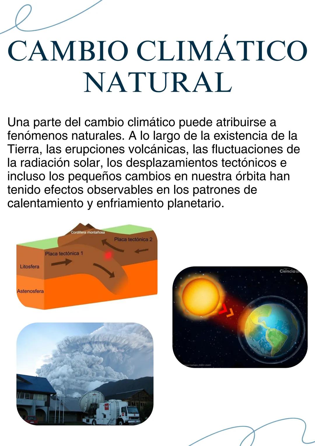Noelia Quintana
# RESUMEN
# CIENCIAS
Abril 2025 CAMBIO
CLIMÁTICO
¿Que es el cambio climático?
El cambio climático se refiere a los cambios