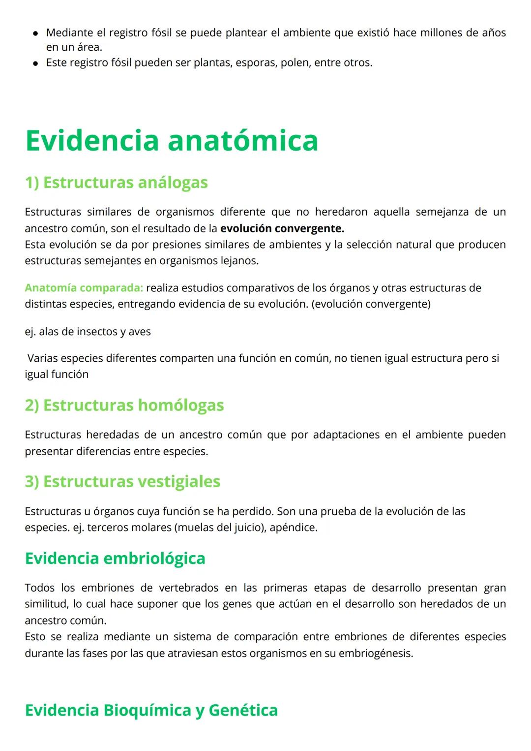 Evidencia paleontológica
¿Qué es la paleontología?
Es la ciencia que estudia los fósiles, busca determinar su antigüedad y reconstruir sus
c