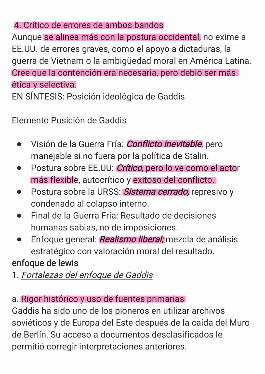 NUEVA HISTORIA DE LA GUERRA FRÍA, RESUMEN:
1. Introducción y enfoque del autor
John Lewis Gaddis, historiador estadounidense
especializado e